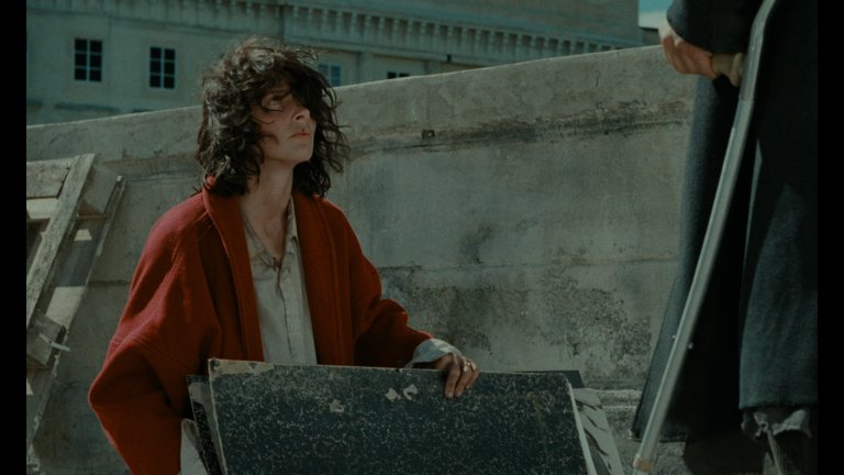 Screen capture from Three Films by Leos Carax