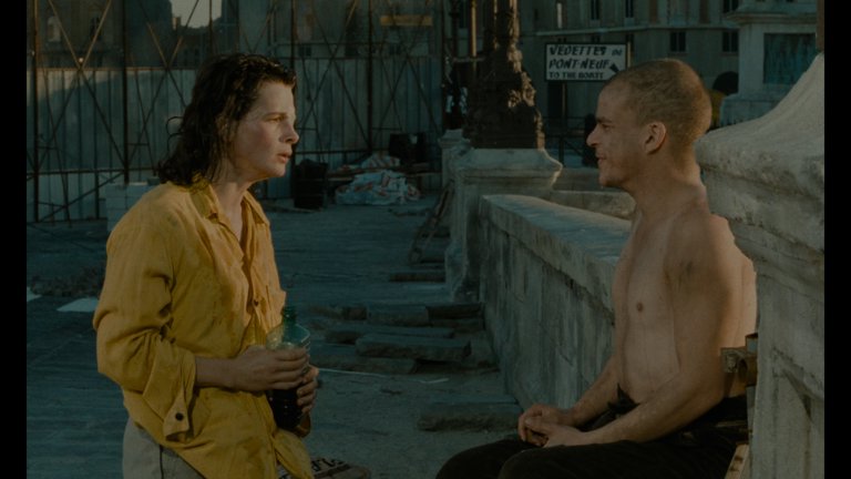 Screen capture from Three Films by Leos Carax