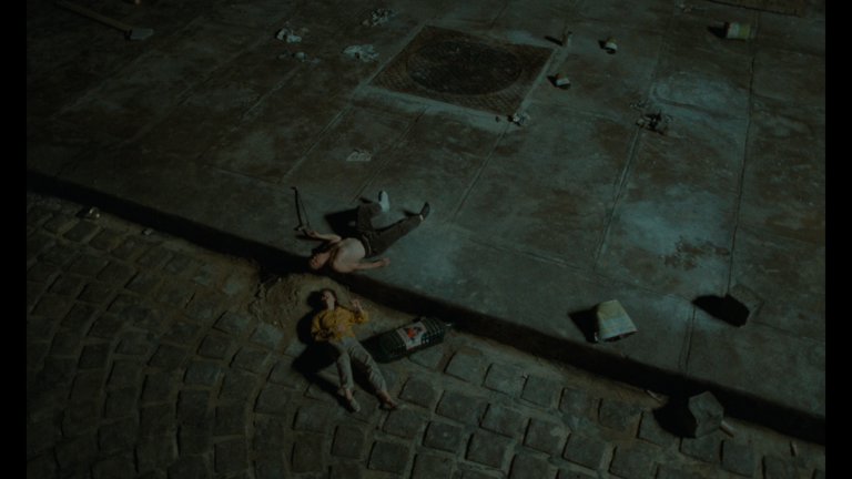 Screen capture from Three Films by Leos Carax