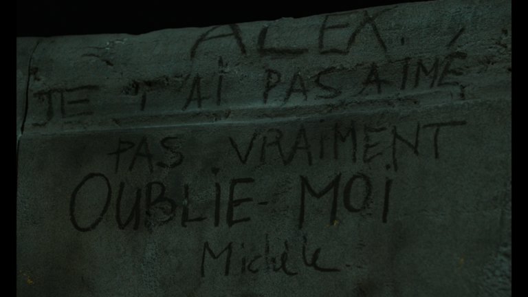 Screen capture from Three Films by Leos Carax