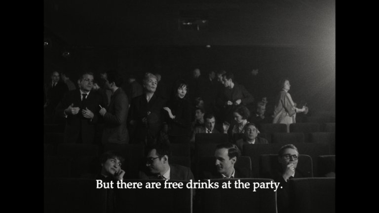 Screen capture from Nouvelle Vague