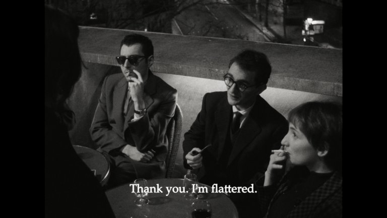 Screen capture from Nouvelle Vague