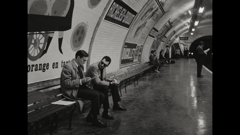 Screen capture from Nouvelle Vague