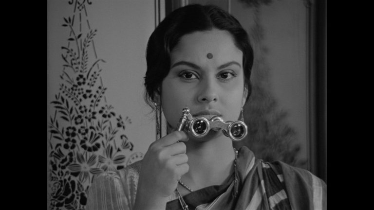 Screen capture from Charulata