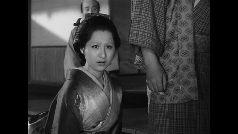 Screen capture from A Story from Chikamatsu