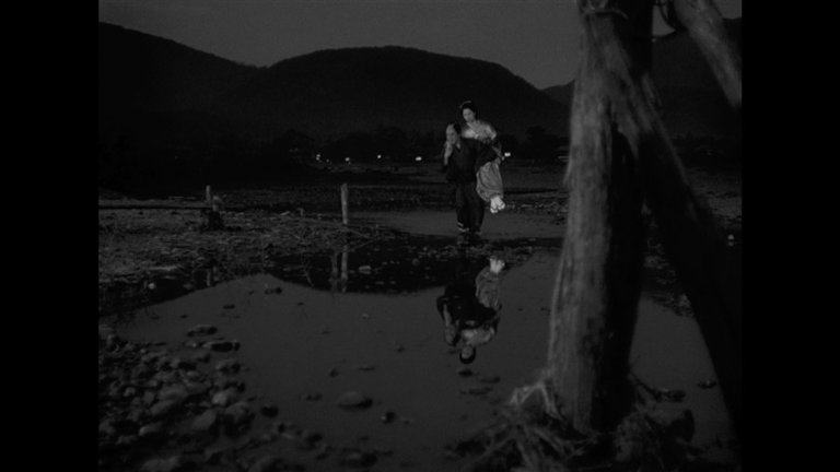 Screen capture from A Story from Chikamatsu