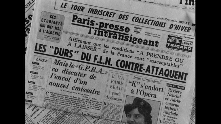 Screen capture from Chronicle of a Summer