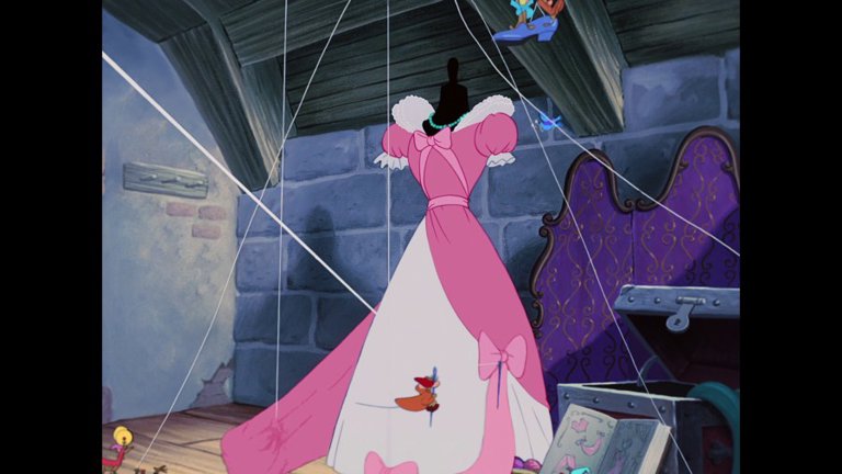 Screen capture from Cinderella