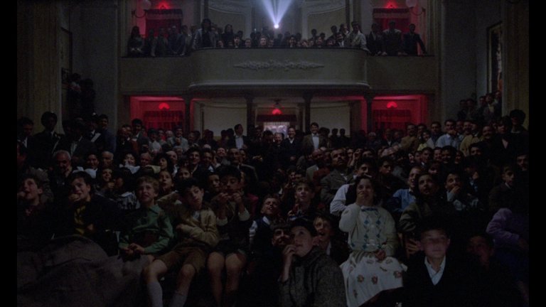 Screen capture from Cinema Paradiso