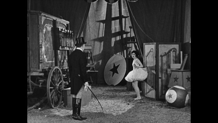 Screen capture from The Circus