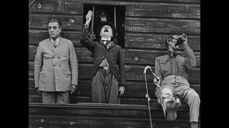 Screen capture from The Circus