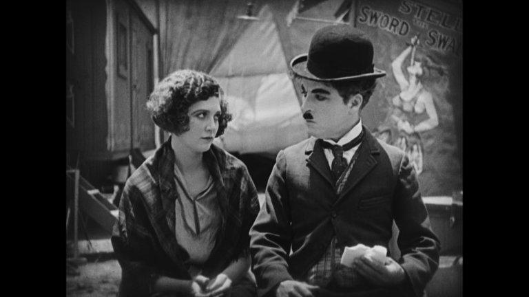 Screen capture from The Circus