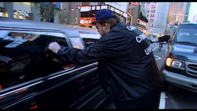 Screen capture from Bowling for Columbine