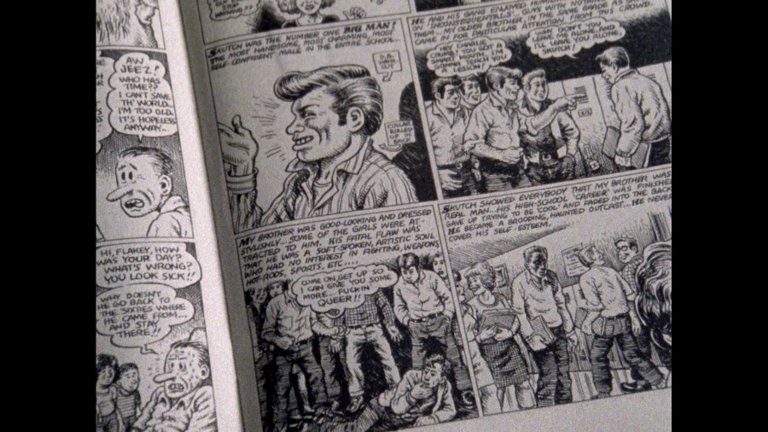 Screen capture from Crumb