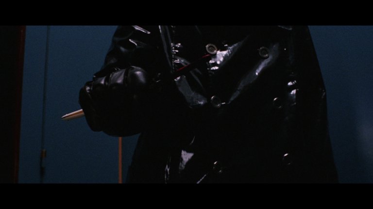 Screen capture from The Bird with the Crystal Plumage