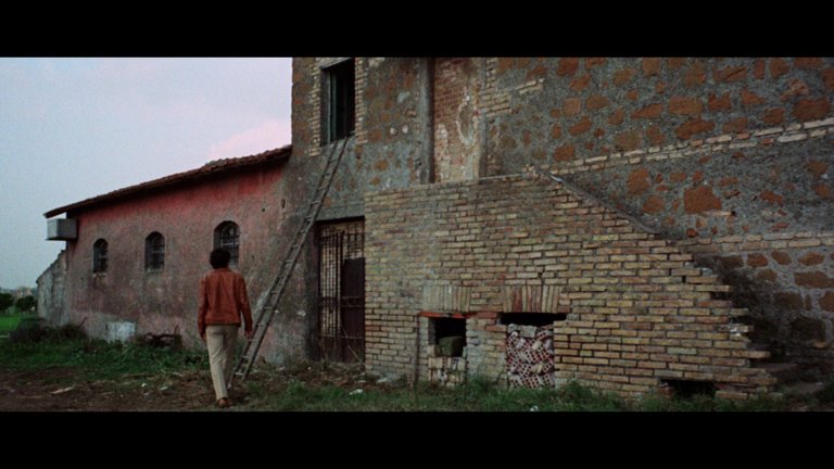 Screen capture from The Bird with the Crystal Plumage