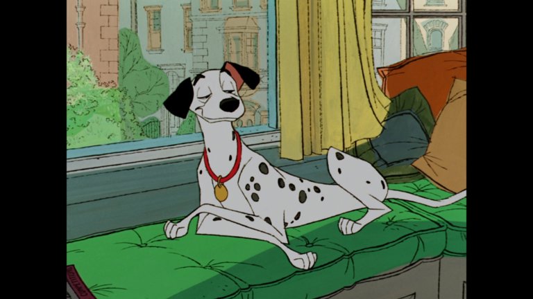 Screen capture from 101 Dalmations