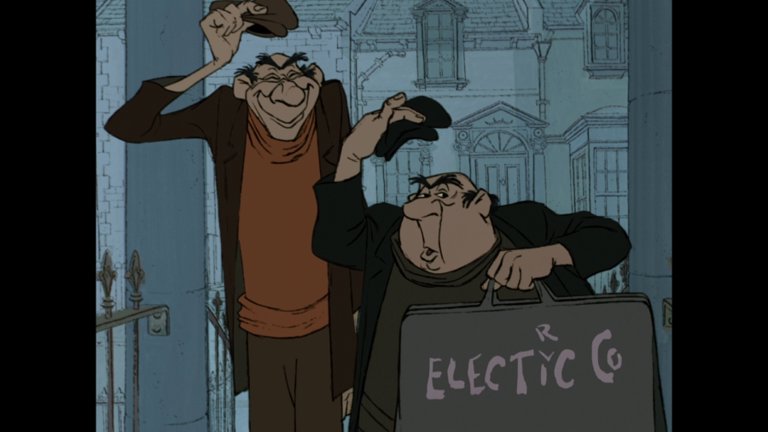 Screen capture from 101 Dalmations