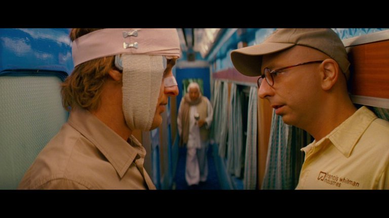 Screen capture from The Darjeeling Limited