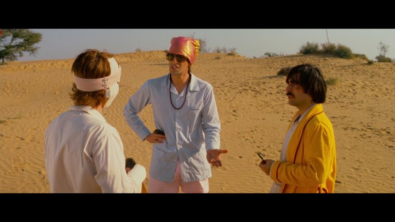 Screen capture from The Darjeeling Limited