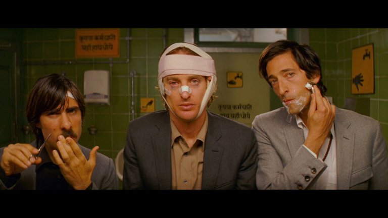 Screen capture from The Darjeeling Limited