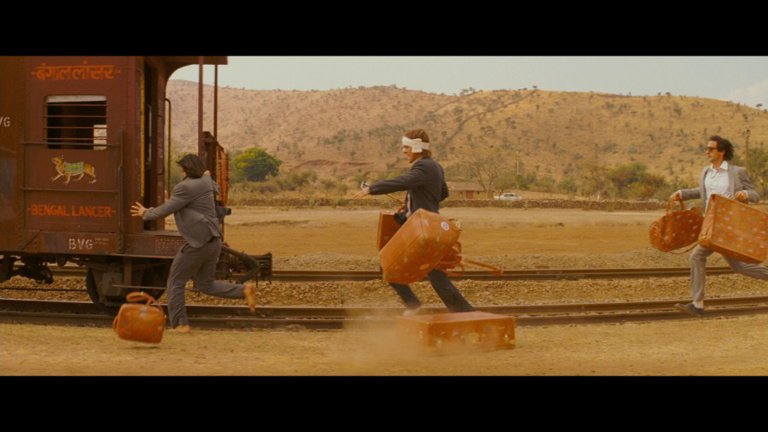 Screen capture from The Darjeeling Limited