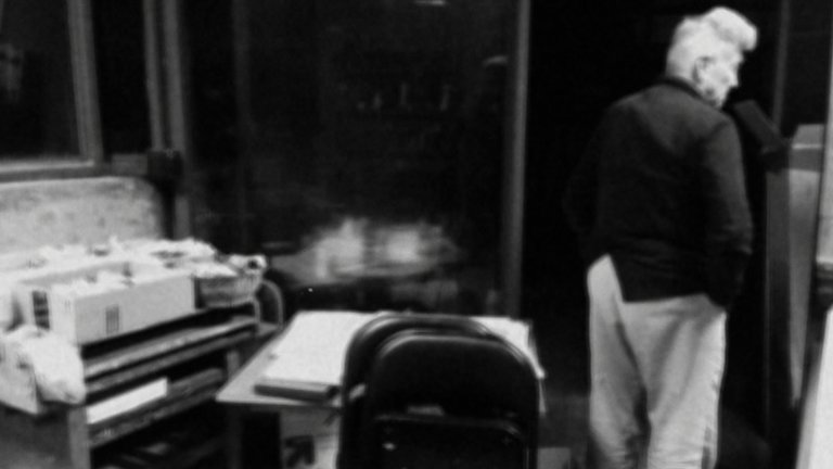Screen capture from David Lynch: The Art Life