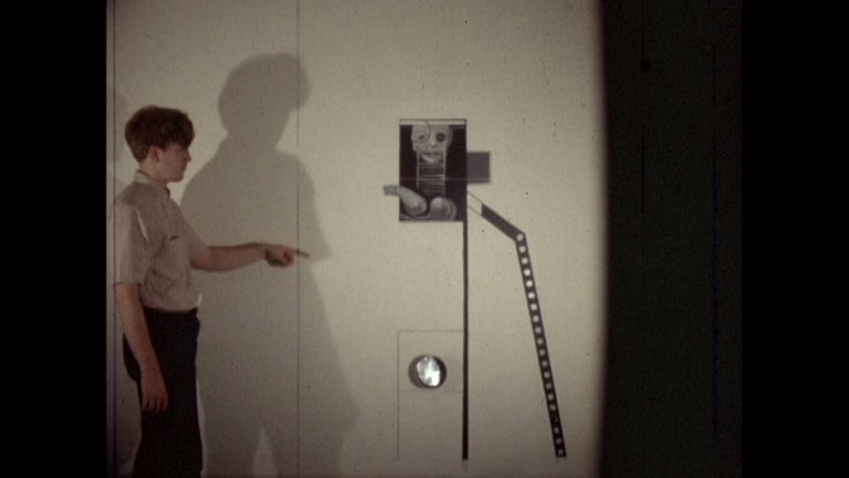 Screen capture from David Lynch: The Art Life