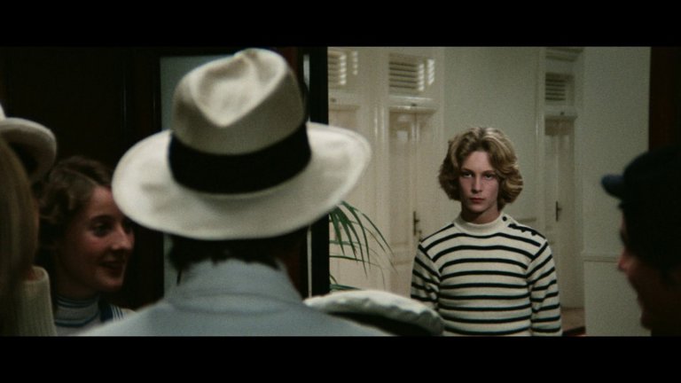 Screen capture from Death in Venice