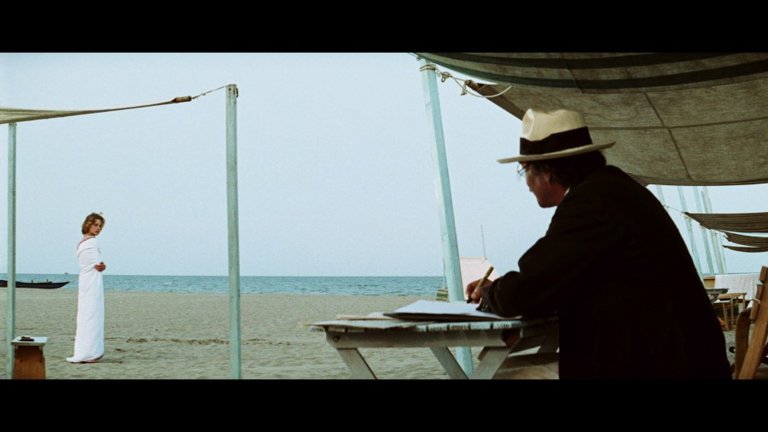 Screen capture from Death in Venice