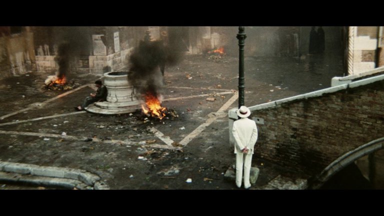 Screen capture from Death in Venice