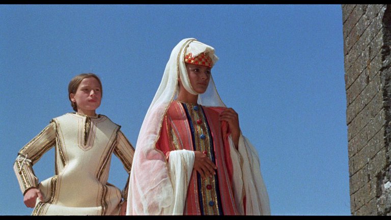 Screen capture from The Decameron