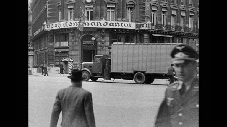 Screen capture from Le silence de la mer