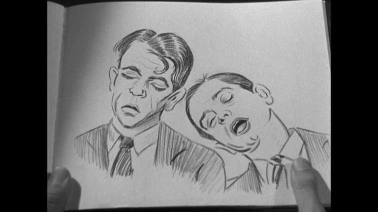 Screen capture from Design for Living