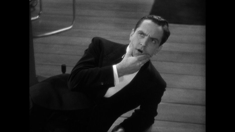 Screen capture from Design for Living