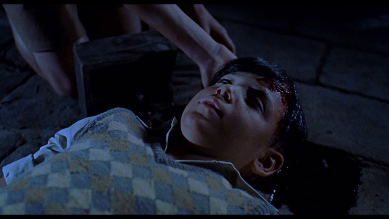 Screen capture from The Devil's Backbone