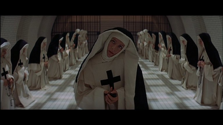 Screen capture from The Devils