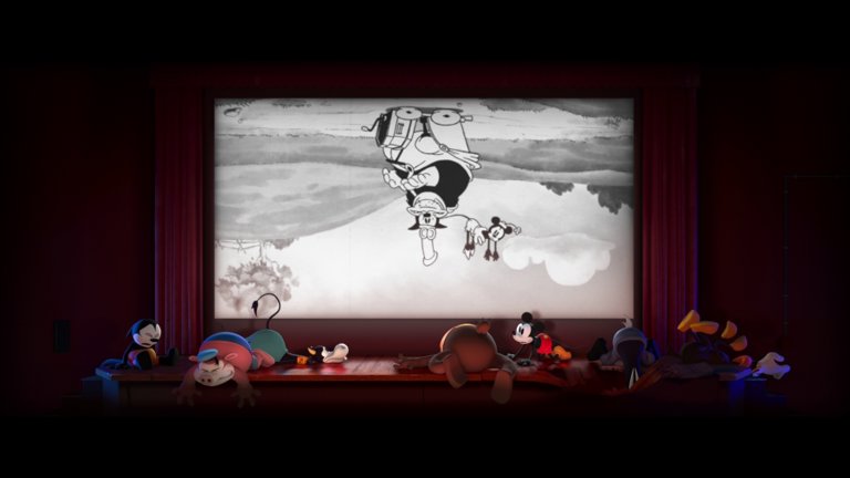 Screen capture from Walt Disney Short Films Collection
