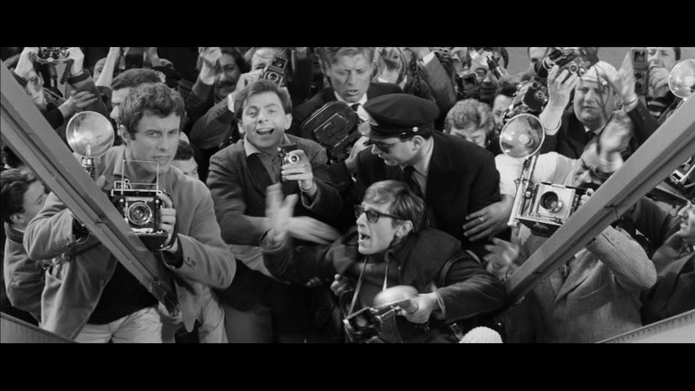 Screen capture from La dolce vita