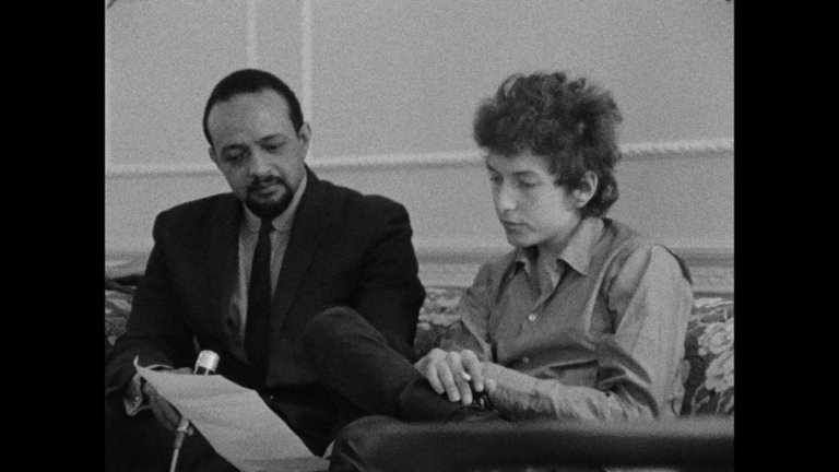 Screen capture from Dont Look Back