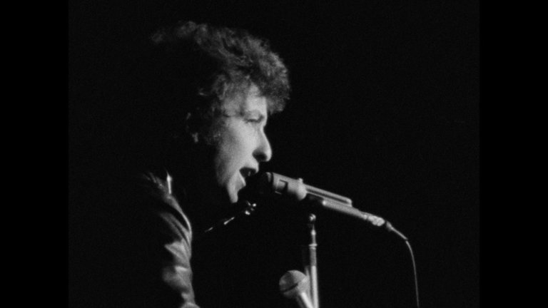 Screen capture from Dont Look Back