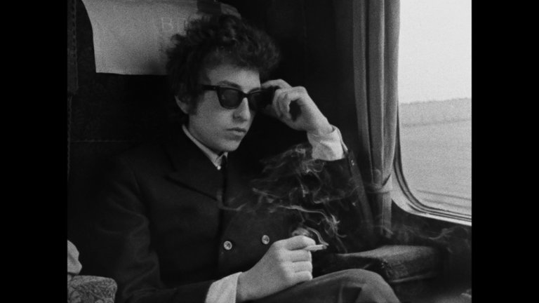 Screen capture from Dont Look Back