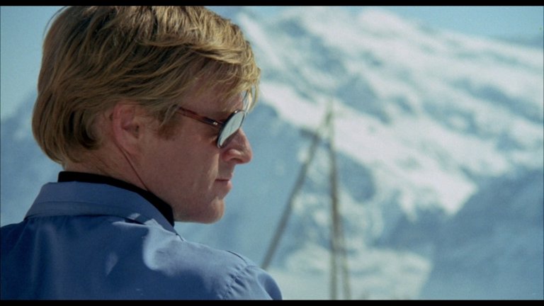 Screen capture from Downhill Racer