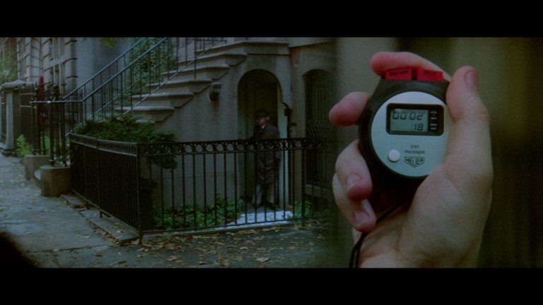 Screen capture from Dressed to Kill