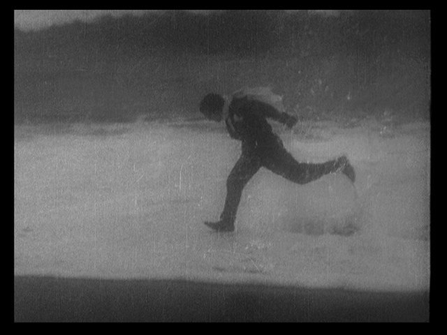 Screen capture from Drunken Angel