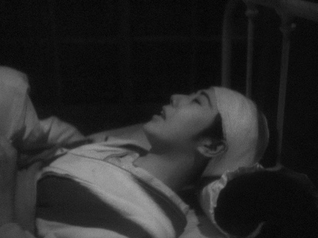 Screen capture from Kenji Mizoguchi's Fallen Women