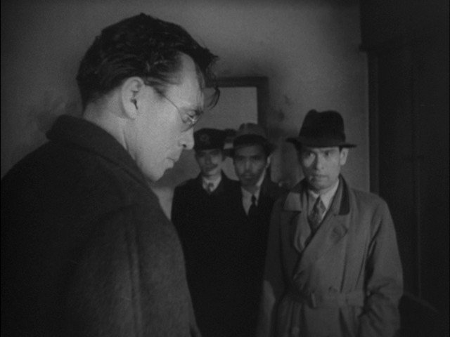 Screen capture from Kenji Mizoguchi's Fallen Women