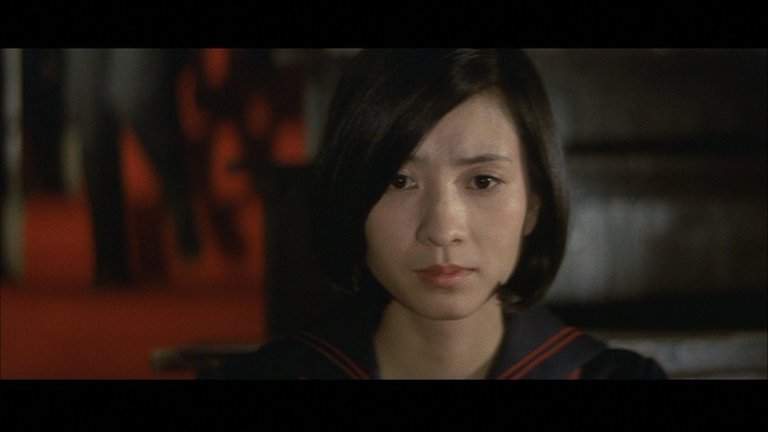 Screen capture from Oshima's Outlaw Sixties