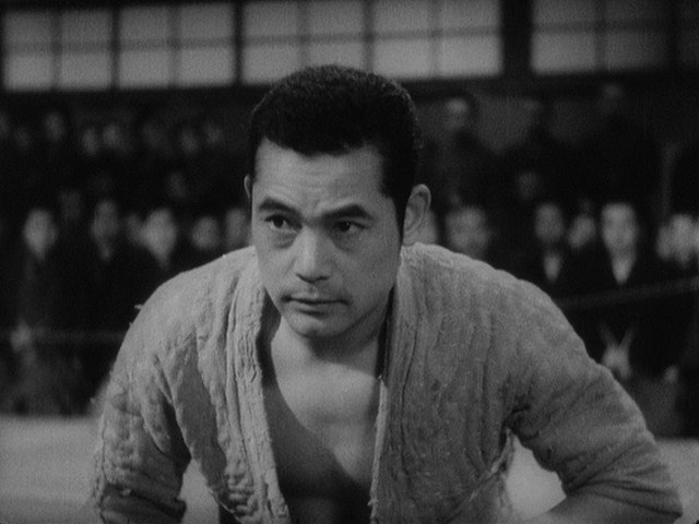 Screen capture from The First Films of Akira Kurosawa