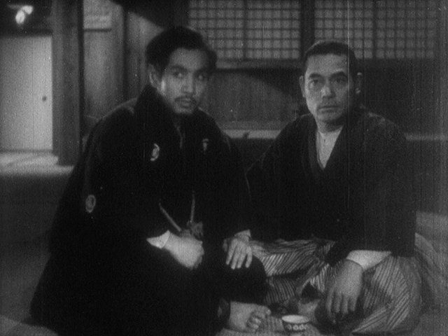 Screen capture from The First Films of Akira Kurosawa